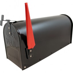US Mailbox Schwarz CM-13461 Incl. Wandhalterung